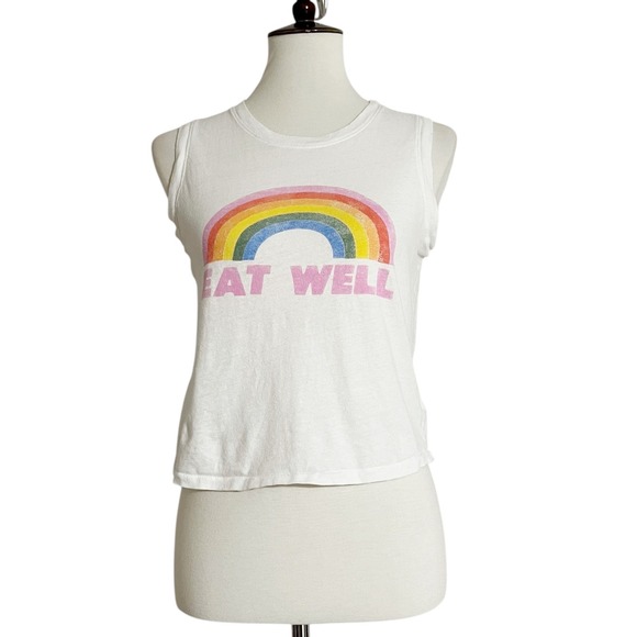 MOTHERThe Strong And The Silent Type Cotton Tank Size XS - Picture 4 of 12